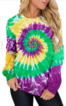Load image into Gallery viewer, GHWD It’s Mardi Gras Y’all and Tie Dye Sweatshirts