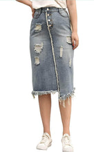 Load image into Gallery viewer, The Retro Denim Skirt
