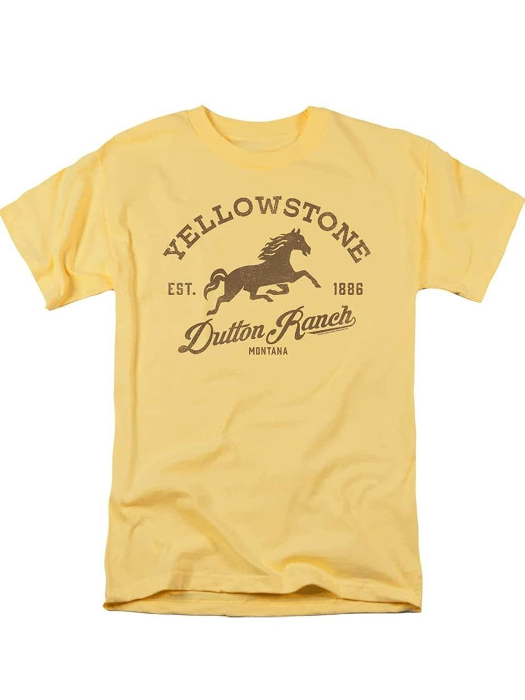 GHWD Yellow Dutton Horse Ranch Horse Tee