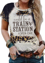 Load image into Gallery viewer, GHWD Could Be a Train Station Kinda Day Tees
