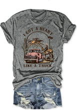 Load image into Gallery viewer, GHWD I Got A Heart Like A Truck Tees
