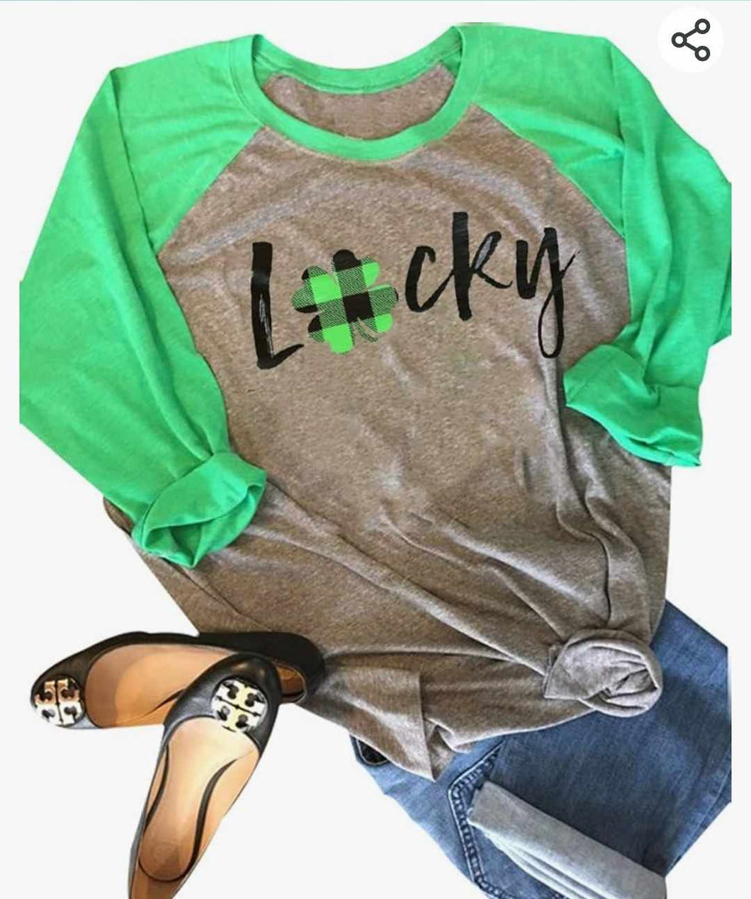 GHWD 3/4 Sleeve Lucky Tees