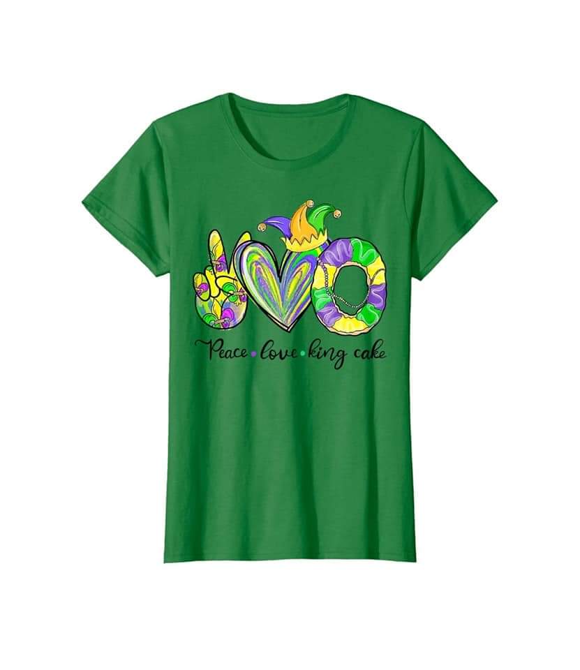 Peace, Love, King cake